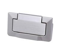 Gatuida Maniglia Incassata per Porte e Resistente Alla Corrosione Design Moderno e Semplice per Armadi e Guardaroba