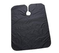 Gatuida Mantellina Parrucchiere per Taglio e Colore Capelli Grembiule Antistatico Non Appiccicoso Professionale per Barbiere e Uso Domestico Nero con Colore Interno Casual