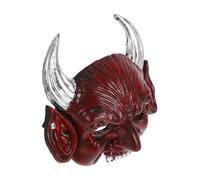 Gatuida Maschera Demonio Rosso per Costumi Spaventosi Accessorio Cosplay per Adulti e Teenagers per Feste e Eventi Tema