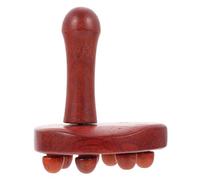 Gatuida Massaggiatore Muscolare in Legno Portatile per Rilassare e Dolori Corpo Strumento Fitness per Collo Schiena e Gambe Materiali Sicuri Adatto Chi Lavora o Guida Colore Casuale