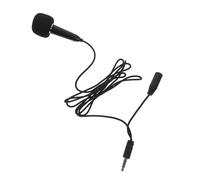 Gatuida Microfono Portatile Mini per Cellulare e Laptop Microfono Vocale Piccolo Compatibile con App Registrazione e Karaoke Microfoni Tiny per Video e Canto Nero