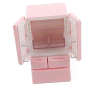 Gatuida Mini Giocattoli Da Cucina Gioca Al Frigo Il Mini Verso Lo Rende Un Mini Cibo Divertente Portapenne Comodino Casa Delle Bambole Giocattoli Per La Casa Delle Bambole Plastica Rosa