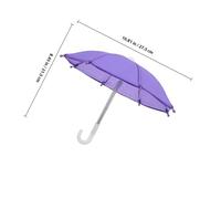 Gatuida Mini Ombrello per Accessorio Decorativo in Miniatura per Case delle Bambole Ombrellino in Pizzo Unico per Scenografie e Decorazioni