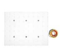 Gatuida Montessori Geoboard: lavagna magnetica manipolativa per la matematica, giocattolo per l'apprendimento della geometria, materiale didattico per l'aula e la matematica grafica.