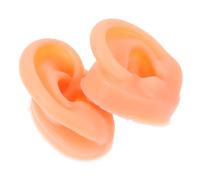 Gatuida Orecchie in Silicone Realistico di Modelli di Orecchie per Allenamento Piercing Esposizione Didattica Materiale Flessibile Uso Multiuso