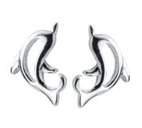 Gatuida Orecchini a Forma Di Delfino Per Donna in Argento 925 Piccola Misura Minimalisti Da Spiaggia Estivi Set Da Regalo Per Ragazza Moglie e Uso Quotidiano