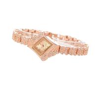 Gatuida Orologio da Polso Donna Elegante Movimento al Quarzo e Design Strass a Rombo, Resistente e Leggero, per Compleanni e San