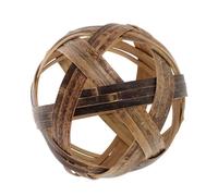 Gatuida Pallone Da Calcio Intrecciato Per Ragazzo Ragazza Giocattolo Da Giocoliere Retrò in Bambù Articoli Sportivi Per Uso Interno Ed Esterno Palla Per Ragazzo Ragazza Che Migliora La