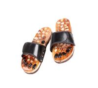 Gatuida Pantofole Sandali Sandalo Pantofola Scarpe Per La Dei Piedi Antiscivolo Scarpe Per Riflessologia Di Legno Massaggio Pietra D'agata Da Donna