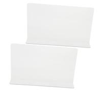 Gatuida Paraspruzzi per Vasca da Bagno Trasparente 2 Pezzi Anti-Spruzzi in PVC Protezione per Doccia Facile da Installare Adatta per Cucina e Bagno