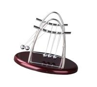 Gatuida Pendolo di Newton Grande Dimensione Strumento Didattico di Dinamica e Stabilità Giocattolo da Scrivania in Materiale Resistente Decorazione per Casa e Ufficio Esperimento