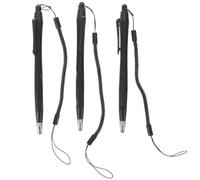 Gatuida Penna stilo capacitiva da 3 pezzi: penna stilo di ricambio per tablet con punta da 4 mm per smartphone, design con cordino anti-smarrimento per touch screen 4,99x0,51x0,39"