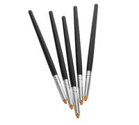 Gatuida Pennelli per Laminazione delle Ciglia 5 Pezzi Set Pennello per Applicare Colla e Balsamo Strumento per Lifting Ciglia Compatto e Portatile Adatto per Trucco Colore Casuale
