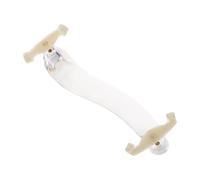 Gatuida per Violino in Acrilico Bianco, Poggiaspalla Portatile Design Ergonomico e Superficie Liscia per Protezione e Stabilità della Spalla, Accessorio per Strumenti Musicali