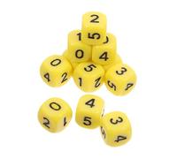 Gatuida Pezzi Game Di Insegnamento Della Matematica Giochi Di Matematica Numeri Dadi Gioco Di Numeri Di Apprendimento Numeri Dati Acrilici Fornitura Aula Gioco Didattico Giallo Acrilico