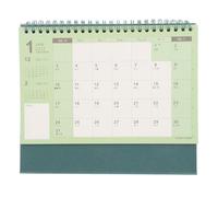 Gatuida Piccolo calendario da tavolo 2027, taccuino con programma mensile, | 2026.10-2027.12 Pagine a ribalta, Formato compatto, Pianificazione del lavoro, Programma di studio, Risparmio di spazio,