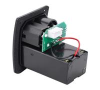 Gatuida Pickup in E-4t per Eq per Chitarra Acustica Bande Quattro Raccolta Compatto Plastica Nera, Microfono Suono Folk Strumento Musicale
