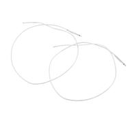 Gatuida Pickup in Metallo per Chitarra Folk 2 Pezzi con Jack Audio da 2,5 Mm, Parte di Ricambio Durevole per Sella, per Esibizioni Musicali e Registrazioni Acustiche