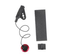 Gatuida Pickup per Chitarra Acustica Piezo Rosso in Plastica Adesivo Autoposante Facile da Installare per Strumenti a Corde come Chitarra Folk e Classica