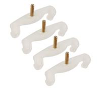 Gatuida Piedini Poggiaspalla per Violino Antiscivolo in Gomma, Set da 4 Pezzi per Violini 1/4-1/8, Accessori di Ricambio Ergonomici per Comfort Spalla e Tecnico per Violinisti