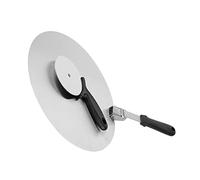 Gatuida Pizza Paddle e Tagliapizza in Acciaio Spatola Resistente e Rotella Pizza Professionale per Forno per Pizze Torte e Pane