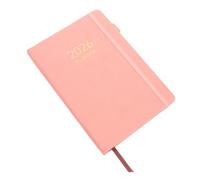 Gatuida Planner Notebook con Elastico Quaderno Compatto e Cucito Agenda Settimanale Mensile per Scuola Ufficio e Note di Lavoro Scrittura Piatta e Sicura