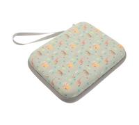 Gatuida Porta carte compatibile con le carte giocatore, raccoglitore a 80 | Raccoglitore ad anelli con cerniera e cinturino da polso, ideale per i viaggi, 10 pagine, resistente agli urti, con stampe di