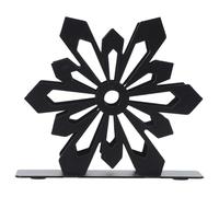 Gatuida Porta Fazzoletti Decorativo in Ferro, Supporto a Fiocco di Neve