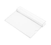Gatuida Portacartelli Acrilico per Ufficio Targhetta Scrivania con Design Elegante e Resistente Adatta per Lavoro e Espositori Carte Informative