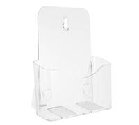 Gatuida Portadocumenti Acrilico Trasparente da Parete e Scrivania Organizer Sospeso per Depliant Porta Menu e Piccole Cartoline Supporto Documenti Ufficio Compatto e Flessibile