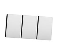 Gatuida Portafoglio Porta Carte in Pelle Pu Portadocumenti da Viaggio Set 3 Pezzi Porta Passaporto Organizer Multitasche per Accessori Viaggio Uomo e Donna Nero