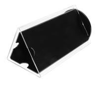 Gatuida Portamenu da Tavolo Girevole in Acrilico Trasparente per Ristoranti e Bar Supporto Cartelli Multifunzione Resistente e Facile da Pulire Espositore Elegante per Menu e Listini