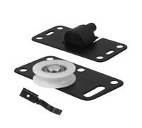 Gatuida Pulegge Scorrevoli per Sportelli Armadio e Porte Scorrevoli Rulli in Materiale Resistente con Cuscinetti Silenziosi Compatibili con Binari di Porte Armadio e Mobili Facili da