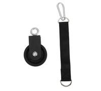 Gatuida Puleggia Fitness con Cavo Fascia e Moschettone Accessorio per Attrezzature e Allenamento Indoor Outdoor Resistente e Silenziosa Set Completo per Palestra Domestica