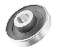 Gatuida Puleggia in Alluminio con Scanalatura Singola per Motore Compressore Aria Compatibile con Macchine da Cucire Velocità Ridotta Installazione Facile e Prestazioni Ottimizzate