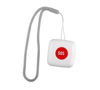 Gatuida Pulsante Sos Wireless per Emergenze con Allarme Caduta Telecomando per Anziani e Pazienti Rapido per Badanti Compatibile con Dispositivi