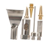 Gatuida Punte per Saldatore Butano in Metallo Premium Ricambio per Saldatura Gas Varie Forme per Differenti Lavori di Saldatura Alta Durata e Praticità per Uso Domestico e Professionale