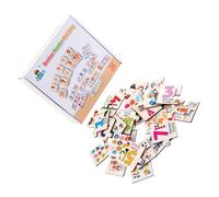 Gatuida Puzzle Educativo Numeri per Gioco di Abbinamento Colorato per Apprendimento Matematica Puzzle Cognitivo per Ragazzi e Ragazze Materiale Cartaceo Durevole Sviluppo Creatività e