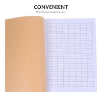 Gatuida Registro Dettagliato di Scorte per Contabilità e Gestione Finanziaria Quaderno Contabile per Monitoraggio Spese e Scorte Taccuino per Appunti di Ragioneria e Controllo Budget