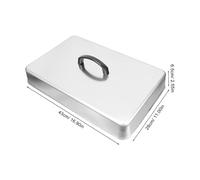 Gatuida Rettangolare Per Per Alimenti Cupola Per Accessori Per Barbecue All e Resistente Temperature