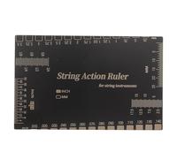 Gatuida Righello per il dell'azione delle corde, per l'impostazione della chitarra, strumento per liutaio, strumento per liutaio, per mandolino e basso