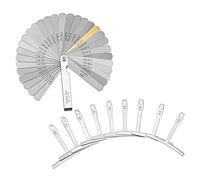 Gatuida Righello Per Raggio Sottocorda Spessimetro Per Chitarra Strumento Per Liutaio Di Chitarra Righello Per Misuratore Corde Professionale in Acciaio Inossidabile