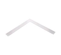 Gatuida Righello per Sartoria in Plastica Rosa Angolo Retto, Alta Precisione e Aumento Dell'efficienza, per Disegno e Cucito Professionale