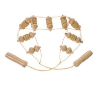 Gatuida Rullo Massaggiante Strumento Manuale Fitness in Legno per Schiena e Gambe e Prevenzione Infortuni Muscolari 110cm per Sollievo da Stress Colore Casuale