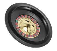 Gatuida Ruota da Gioco Poker Creativa per Bar e Feste Roulette Russa Stabile e Portatile Accessorio Tavolo Roulette per Eventi e Raduni