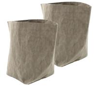 Gatuida Sacchetto di Carta Kraft Lavabile Riutilizzabile per Verdure e Frutta Sacchetto di Conservazione per Frigorifero e Spesa Multiuso e Facile da Riporre