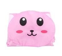 Gatuida Sacchetto Porta Giochi Bagnetto Forma di Coniglio Rosa Organizer Multifunzionale per Giocattoli da Bagno Contenitore Salvaspazio e Durevole per Cameretta e Vasca