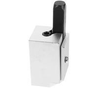 Gatuida Scalpello Angolare per Legno Antiruggine ad Alta Durezza, Utensile da Taglio per Cerniere Incassate, Punzone Quadrato per Lavorazione Legno e Scanalature per Porte, Resistente
