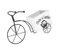 Gatuida Scatola Ornamenti in Bicicletta in Legno Fiori Ornamento Moderno di Grandi Dimensioni Casuale Fiore Desiderio Rustico Artificiale - di Legno