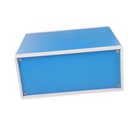 Gatuida Scatola per Progetti Elettronici in Metallo Custodia Resistente Facile Utilizzo Fornita Adatta a Piccoli Terminali e Apparecchiature di Comunicazione